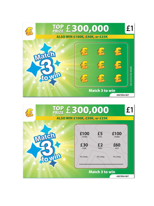 Scratch Card - It's a Boy!