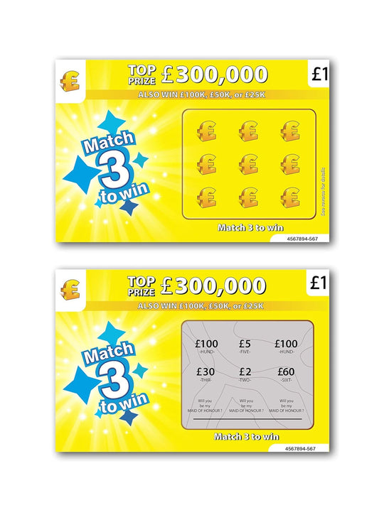 Scratch Card - Be My Maid of Honour ?